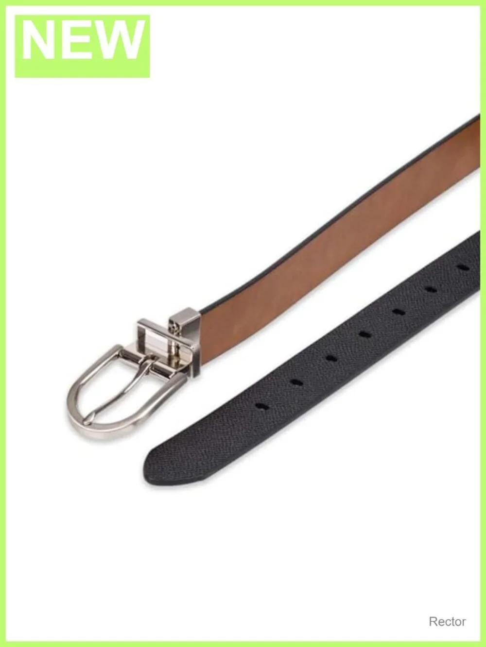 Women's Reversible Belt 2-in-1 Leather & PU Fits Jeans Trousers Dresses